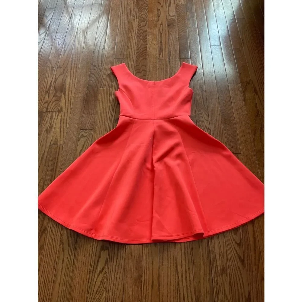 Milly Arancia Sleeveless Skater Fit And Flare Dress Sz 6